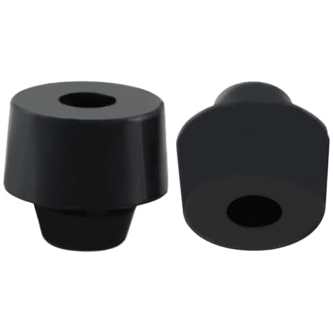 HIMARKLIF 2 PCS Tailgate Stop Bumpers Left Driver Side & Right Passenger Side Tailgate Stop Cushions Compatible with Toyota Tacoma 2005-2021 Tundra 2000-2021 Replace#: 90541-11015 Cover