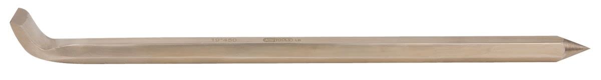 KS Tools 963.9724 - Barre à mine - L. 1000mm, Ø 22mm - Gamme BRONZEplus - Antidéflagrant - Alliage Aluminium-Bronze