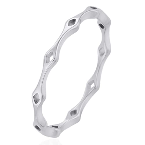 [BIJOUR�F�r�W���[��] �X�e�����X �����A�����M�[ �����ςȂ� �����O �w�� �ؚ� �A�N�Z�T���[ [�J���[�F�V���o�[] 09�� biri0187-sv-9