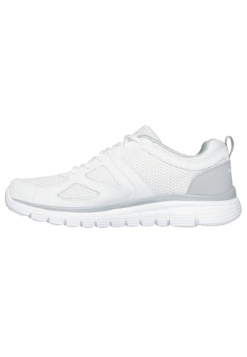 Baskets Skechers Burns Agoura de course blanches légères homme 47.5 - 2