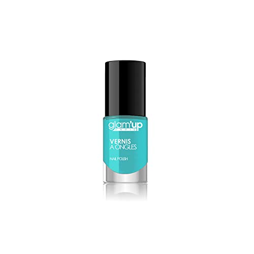 Glam'Up Paris - Vernis à Ongles - Ultra Brillance - Longue Tenue - Séchage Rapide - N°138 - Turquoise