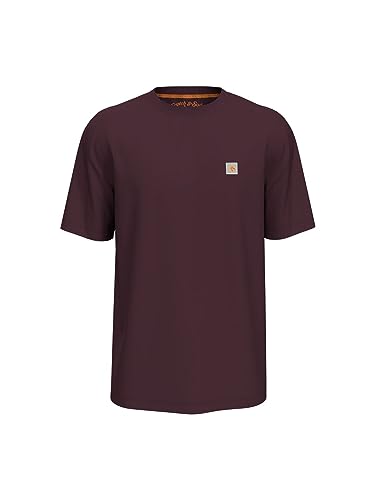 Scotch & Soda Logo Badge T-Shirt, Camiseta Hombre, Berry Wine, S