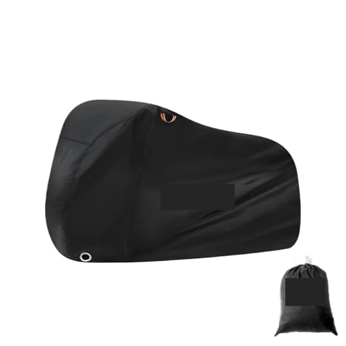 Funda for bicicleta, impermeable, antilluvia, antinieve, con protección UV, a prueba de polvo, 210T, for montaña, for todas las estaciones Bici De MontañA(Black)
