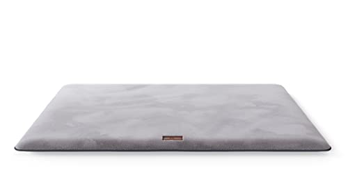Knuffelwuff Kuschelige Hundematte Sunport aus weichem Fellimitat 88x55cm - Hundekissen für große, mittelgroße und kleine Hunde - Für Zuhause, Auto, Wohnmobil, Wohnwagen