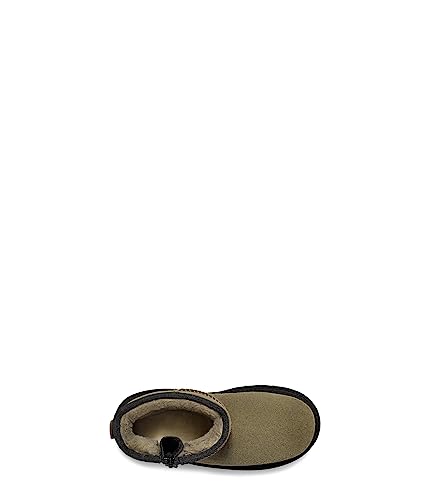 UGG Classic Mini Zipper Tape Logo | Bottines en daim de qualité supérieure