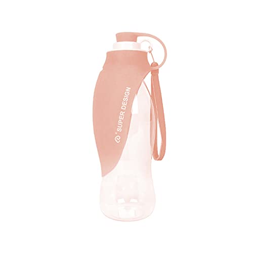 犬猫ウォーターボトル餌やり 水やり用品 お散歩ボトル ペット ウォーターボトル 水飲み用ボウル 給水器 犬 ペット水飲み器 携帯用 プレゼントおでかけハイキングトレーニング水アウトドアドライブ折りたためるマグ水漏れ防止(オレンジ)