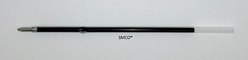QTY 10 Q Connect Reception Ball Point Pen Refills Ink ballpoint Black Length 107mm