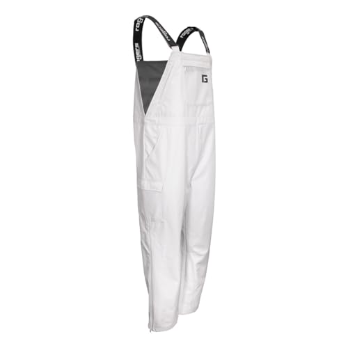Rogers Toughman Snow Bibs in White Size L