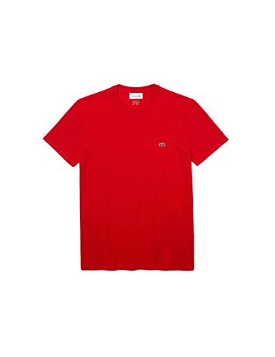 Lacoste T-Shirt Regular Fit Homme , Rouge, XL