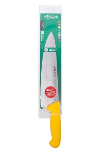 Arcos Chefmesser aus Edelstahl 250 mm - Professionelles Küchenmesser für Schneiden und Reinigen von Gemüse - Ergonomischer Griff aus… – Ansicht 6