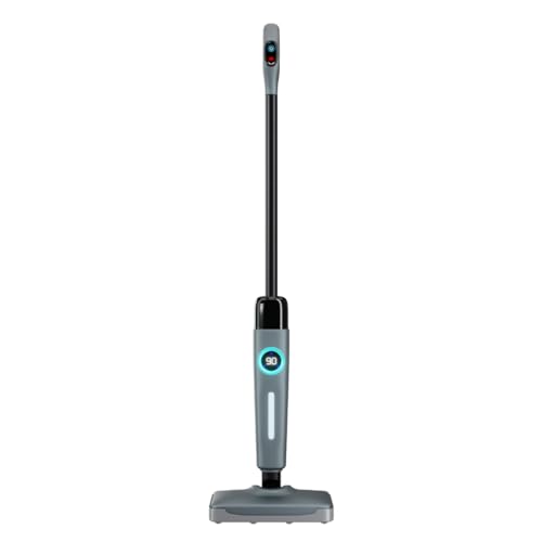 Achaté Steam - Limpiador de vapor para azulejos, alfombras y laminados, para limpieza higiénica del suelo, elimina hasta el 99,9% de bacterias y virus, para todos los suelos