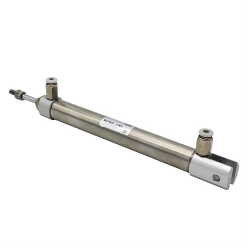 Cilindro neumático de vástago simple CDJ2D10 con carrera ajustable de 10 a 200 mm 8