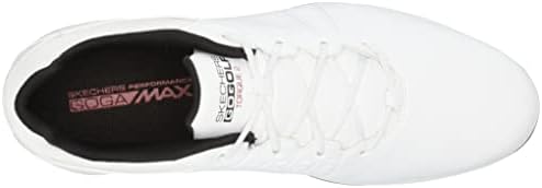 Skechers Men's Torque Waterproof Golf Shoe, White/Black Sole, 12 Wide | Image 4