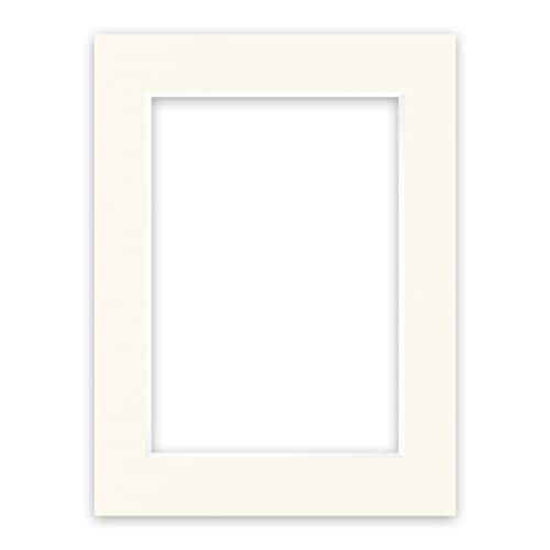 Yd. Passepartout 40x50cm/30x40cm Karton Grau Rand 5cm Gerade