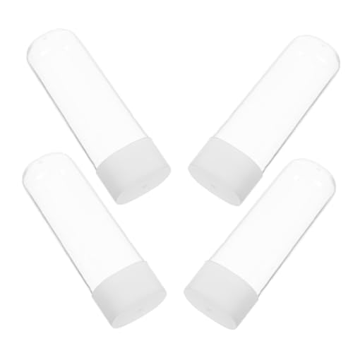 CONGARTENO 4個 透明収納ケース 電動歯ブラシヘッド用 軽量コンパクト 携帯旅行収納ボックス 衛生的保護 多用途オーラルケアアイテム