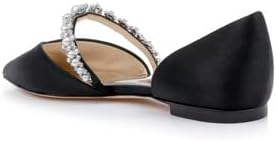 Badgley Mischka Women's Natalia Flat Shoes Ballet, Champagne, 8.5 | Image 3