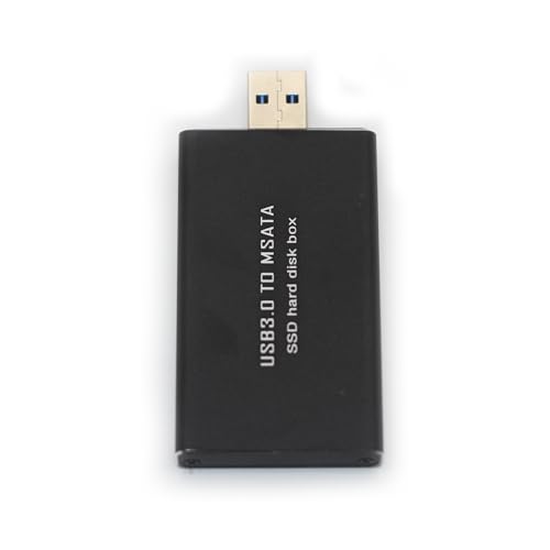 Caja externa para disco SSD mSATA a USB 3.0 portátil miniatura 4