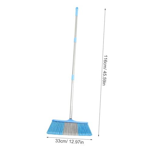 Cabilock Stiff Bristle Cleaning Broom with Long Handle for Home and Patio Scrub Broom for Efficient Indoor Outdoor Floor Cleaning Lightweight and Wear Resistant Design