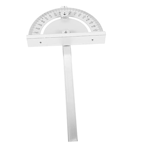 Holibanna Circular Saw Angle Measurement Tool Durable Protractor Ruler for Accurate Miter Angles for Woodworking Carpentry and DIY Projects