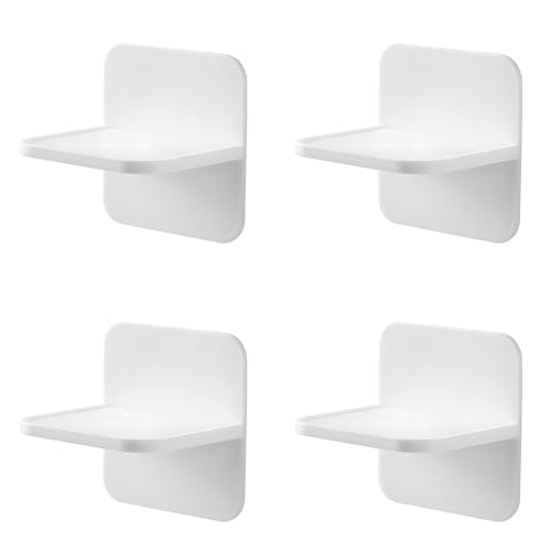 4 Packs Adhesive Furniture Anchors No Drill, Anti Tip Furniture Wall Anchors for Baby Proofing,...