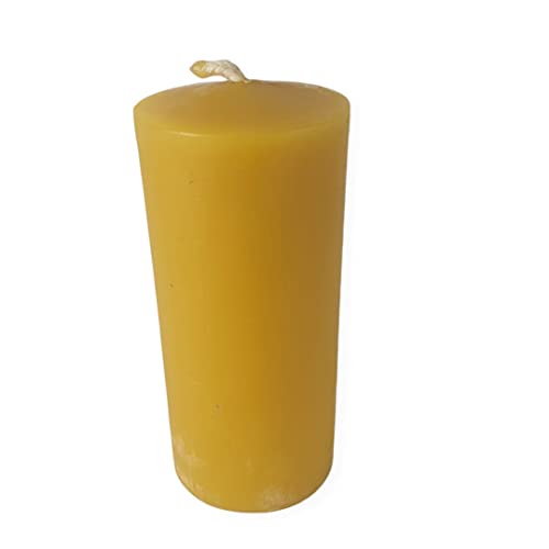 Aspinaworld Stumpenkerze 100% reines Bienenwachs 8,5 x 3,5 cm Adventskerzen Cover