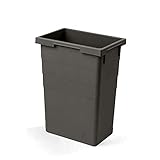 HAILO 1132999 Ersatzeimer 38 L in Basaltgrau für die Abfallsorter EURO CARGO