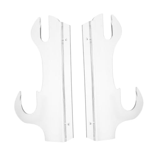 Anneome 2pcs Sword Stand For Display: Wall Mounted Double Layer Sword Organizer - Quick Installation Holder Rack With Screws For Home Use