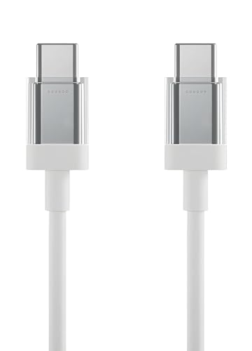 Image of 65W Rapid Fast Type C to C Charger Cable for Nothing phone 3a pro /3a /2a plus /2a /2 /Cmf phone 2 pro /1, Samsung galaxy M35 /M05 /M06 /M16 /M15, Smartphone Support 65 w USB C Charging Cord Speed, White