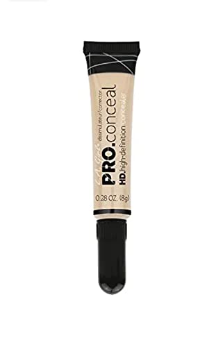 Image of L.A. Girl LA Girl Pro High Definition Concealer 1, GC 970 Light Ivory, 16 Ounce.