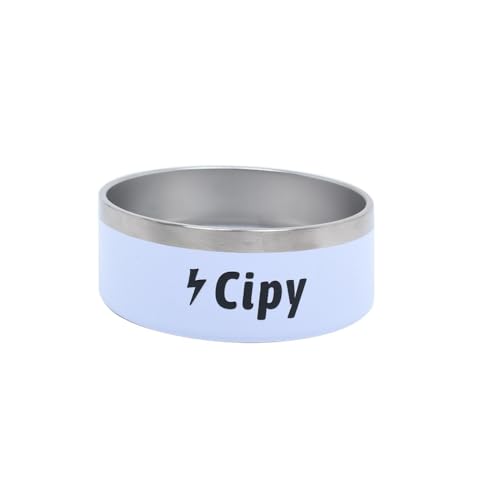 Bol pour chien personnalisé avec nom repas serein chat 16oz - 8