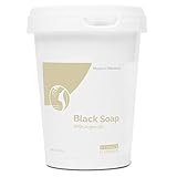 Black Soap (Beldi Soap) with Argan Oil by Fatima's Garden - 100 % natural Moroccan Black Soap, Body...