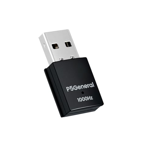 Besavior P5 General Adapter Kompatibel mit PS5/Slim/PRO – Unterstützt HITBOX, XIM Matrix, ReaSnow S1, Raspberry Pi | Plug-and-Play 1000Hz Gaming Adapter für PS5-Spiele – Schwarz
