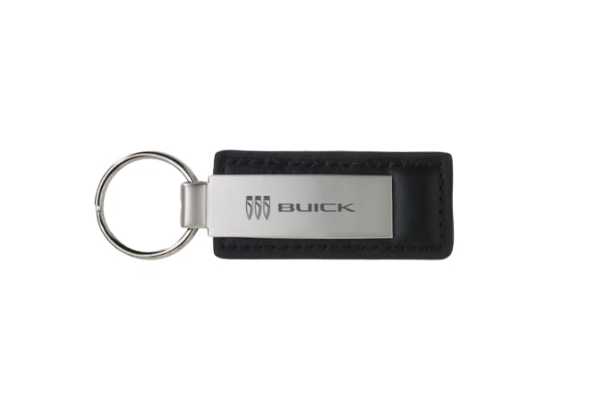 Image of SR1 Performance Leather /Metal Split Ring Keychain - Officially Licensed GM Key Chains for Cars /Trucks