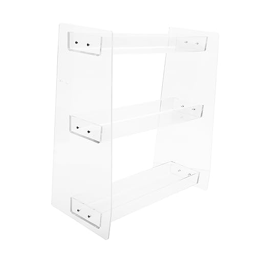minkissy 1pezzi Espositore Per Merci Pratico Portaoggetti Scaffale Multistrato Per Organizzazione Del Smalto e Altri Articoli