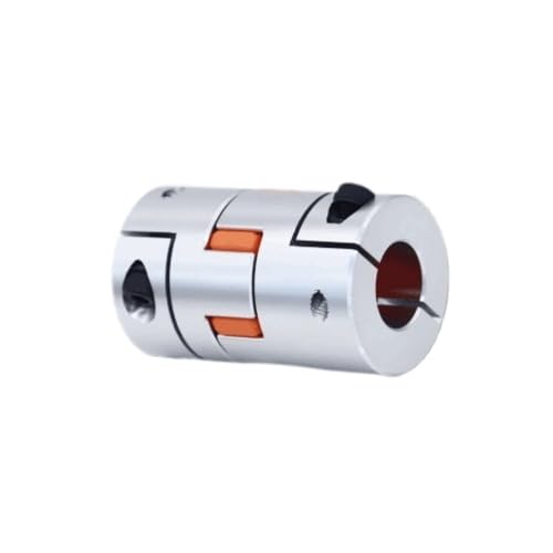 JNMING D25L30 Plum Coupler Aluminium Flexible Shaft Coupling CNC Stepper Motor Shaft Connector(5mm to 10mm)