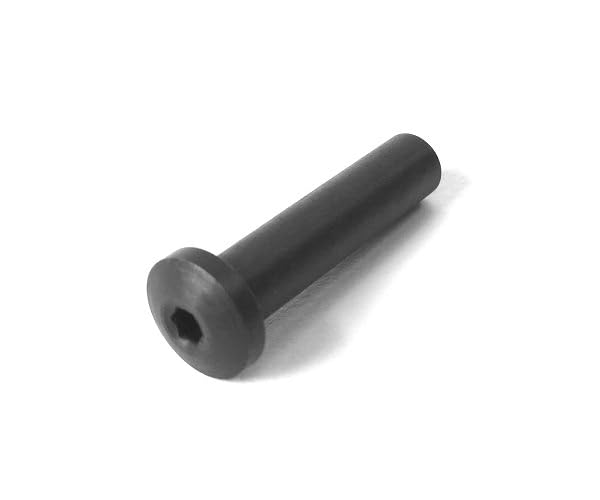 KWA Rear Take Down Pin for KM4, CQR, KM16BR & KM16SR12 AEG Series – Metal Receiver Pin (Not for RM4 ERG) – Black – Set of 5 – Part KM4