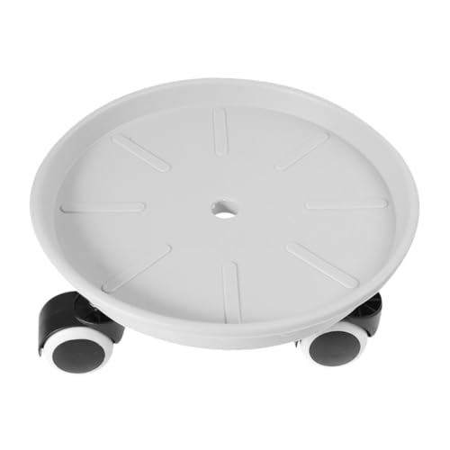 KONTONTY Support à Plantes Roulant Avec Roulettes Pour Pots De Fleurs Et Jardinières Stable Et Pratique