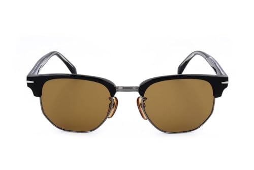 Sunglasses DAVID BECKHAM DB 1002/S 807 BLACK 51-21-145 MM ACTATE / SQUARE / MEN2