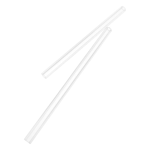 2 Pièces Tube de Niveau d'eau Transparent 8/9, 5 Pouces en Verre
