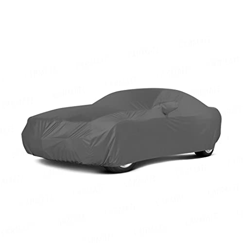 Image of Custom Fit Car Body Cover for Tata Indica Vista - Grey