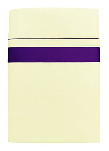Image of Mens Thick Border 100% Cotton Cream Dhoti 4.0 Meters Double Mundu /Vesti