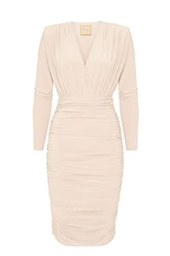 Swing Fashion Women's Jackson Damen Elegant | Bleistiftkleid | Business Etuikleider | Festliches Partykleid | Cocktailkleider | Kurzkleid | Minikleid...
