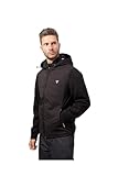 Design sportif : veste de sport moderne avec capuche réglable et fermeture éclair sur le devant pour plus de confort