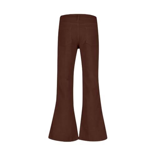 Mens Vintage Flared Jeans Spring High Waist Baggy Denim Pants Wide Leg Casual Office Trousers2