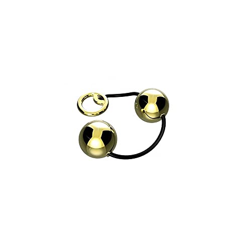Bolinha de Metal Ben-wa 2 unidades 30g Dourada - Hard REF:CSA130DOU