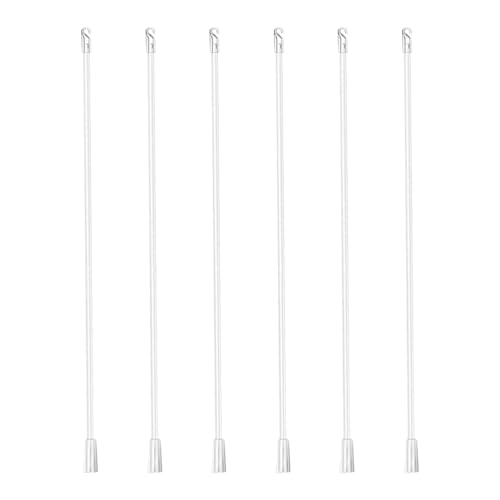 Amosfun 6 Unidades Varita Ciega De PláStico Para Persianas Venecianas Tirador Para Estores Y Cortinas Repuesto FáCil De Instalar Para Hogar Y Oficina 11.81 Pulgadas