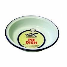 Falcon Enamel 20cm Round Pie Dish Bowl