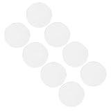 PEPLAYTAL 8 Stück Teiliges Doppelkonvexe Lupe Klare Optische Acryllinse für Physik Experimente Kinderforscher Wissenschaftliche Lupendose Lehrmittel für Senioren
