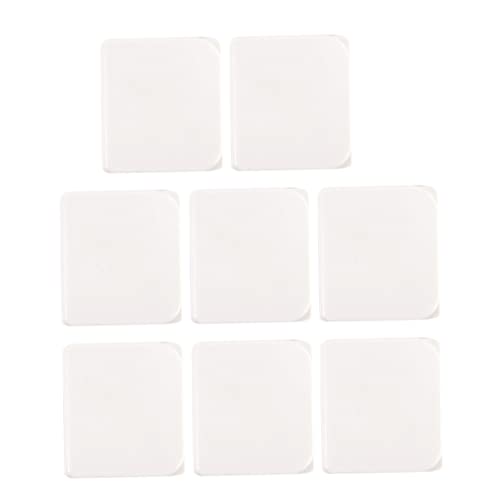 FUNOMOCYA 8Pcs Adhesive Splash Curtain Clips for Shower Curtains Easy Installation Classic Color Material for Cloth Shower Curtains