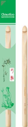 ChiaoGoo Crochet Hook, All Bamboo - 10mm [N], Beige
